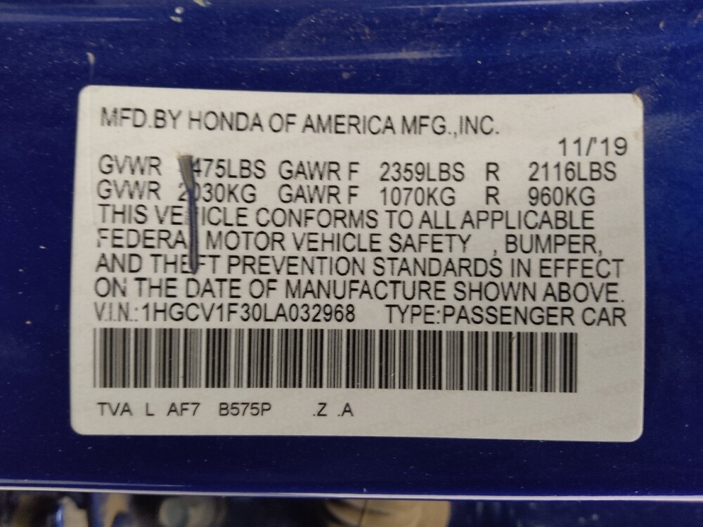 2020 Honda Accord in Denver, CO 80012 - 18094278 33