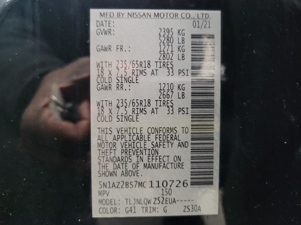 2021 Nissan Murano in Grand Rapids, MI 49508 - 18094282 33