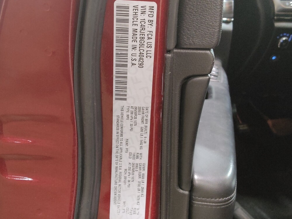 2020 Jeep Grand Cherokee in Tyler, TX 75701 - 18094297 33