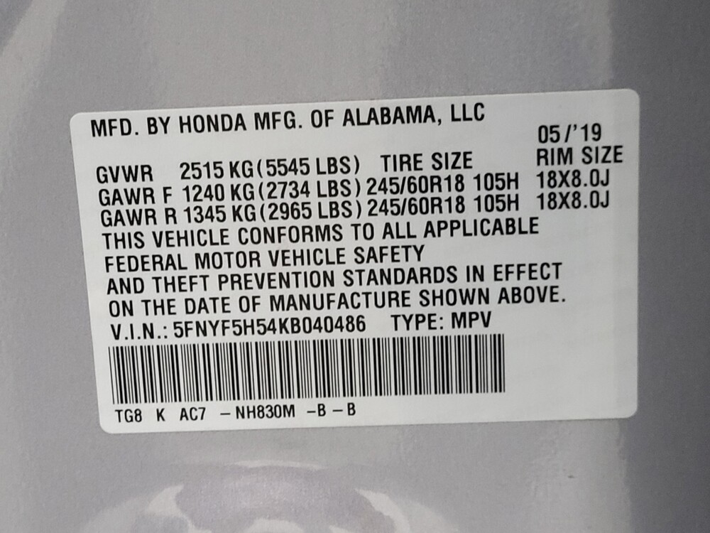 2019 Honda Pilot in Phoenix, AZ 85022 - 18094299 33