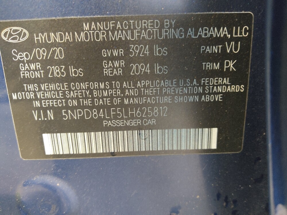 2020 Hyundai Elantra in Chattanooga, TN 37421 - 18094324 33