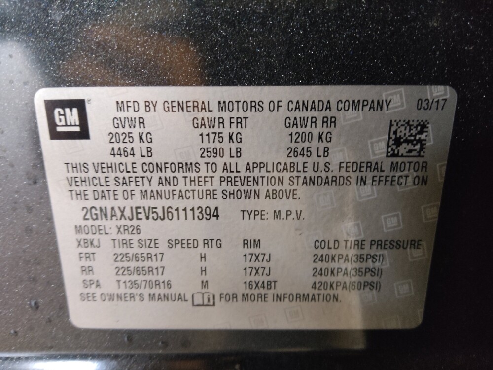 2018 Chevrolet Equinox in Miami, FL 33157 - 18094344 33