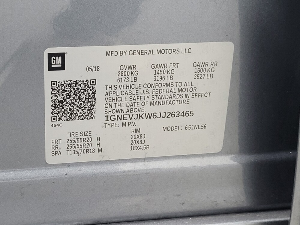 2018 Chevrolet Traverse in Huntsville, AL 35816 - 18094359 33