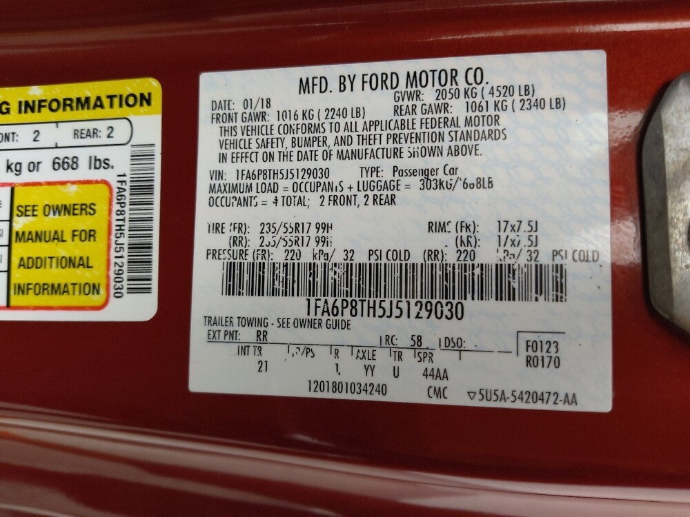 2018 Ford Mustang in Oklahoma City, OK 73139 - 18094379 33