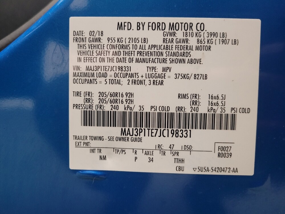 2018 Ford EcoSport in Eastpointe, MI 48021 - 18094385 33