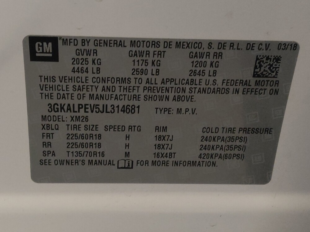 2018 GMC Terrain in Greenville, NC 27834 - 18094395 33