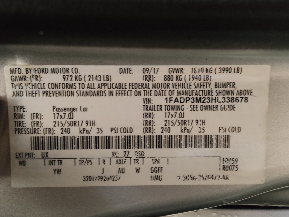 2017 Ford Focus in Pelham, AL 35124 - 18094396 33