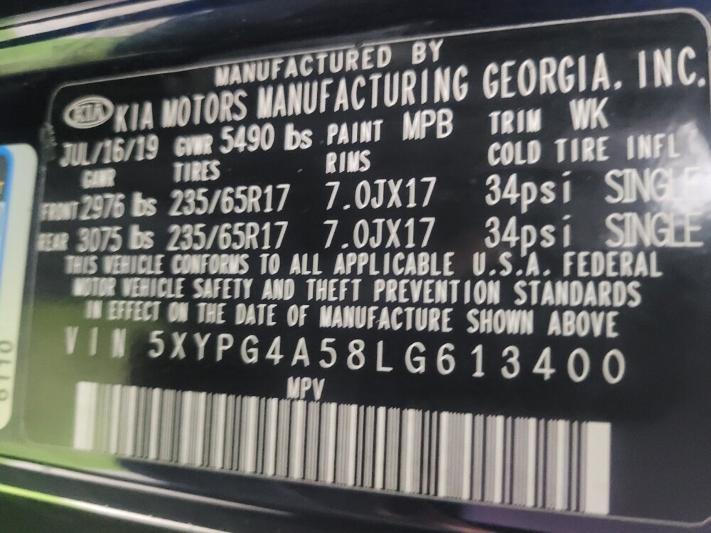 2020 Kia Sorento in Pelham, AL 35124 - 18094409 33