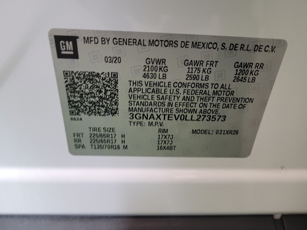 2020 Chevrolet Equinox in Cincinnati, OH 45255 - 18094436 33