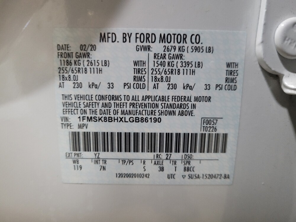 2020 Ford Explorer in Glen Burnie, MD 21061 - 18094453 33