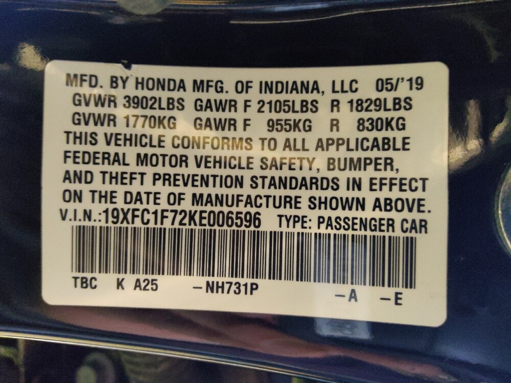 2019 Honda Civic in Albuquerque, NM 87123 - 18094458 33