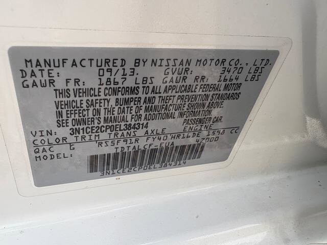 2014 Nissan Versa Note in Mesa, AZ 85212 - 18094476 66