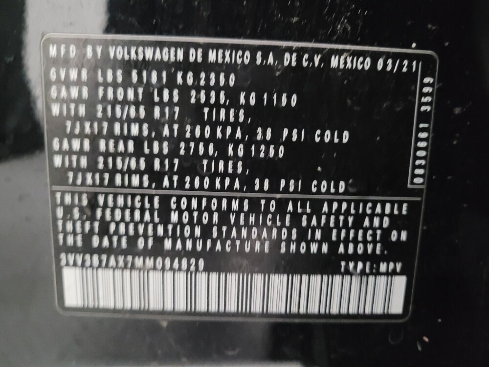 2021 Volkswagen Tiguan in El Cajon, CA 92020 - 18094502 33