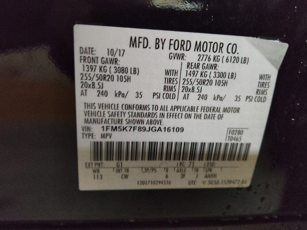 2018 Ford Explorer in Union City, GA 30291 - 18094532 33