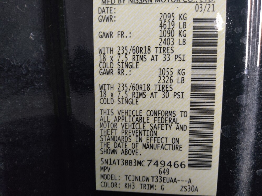 2021 Nissan Rogue in Marietta, GA 30062 - 18094535 33