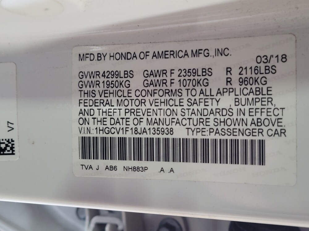 2018 Honda Accord in Tulsa, OK 74145 - 18094551 33