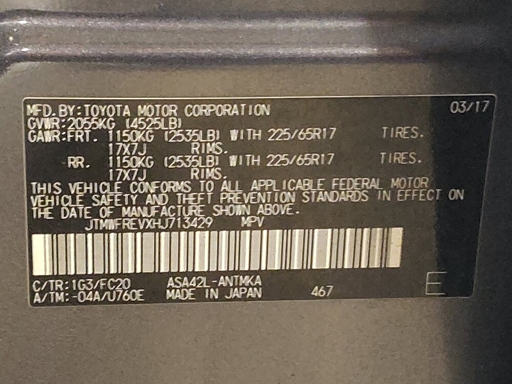 2017 Toyota RAV4 in Temple, TX 76502 - 18094553 33