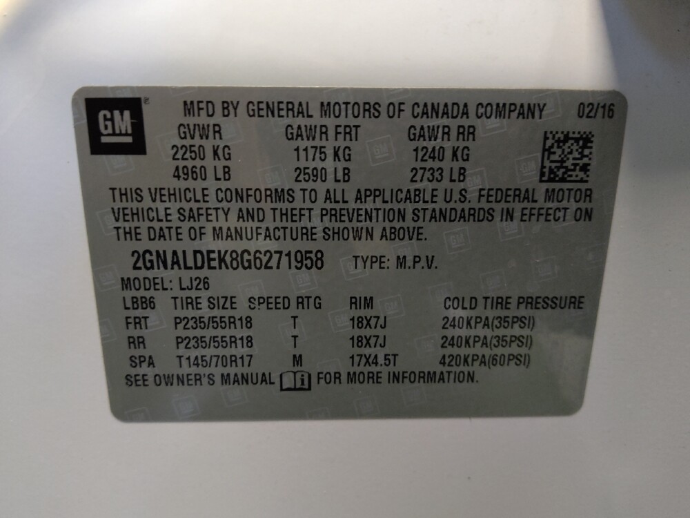 2016 Chevrolet Equinox in Tucson, AZ 85705 - 18094567 33