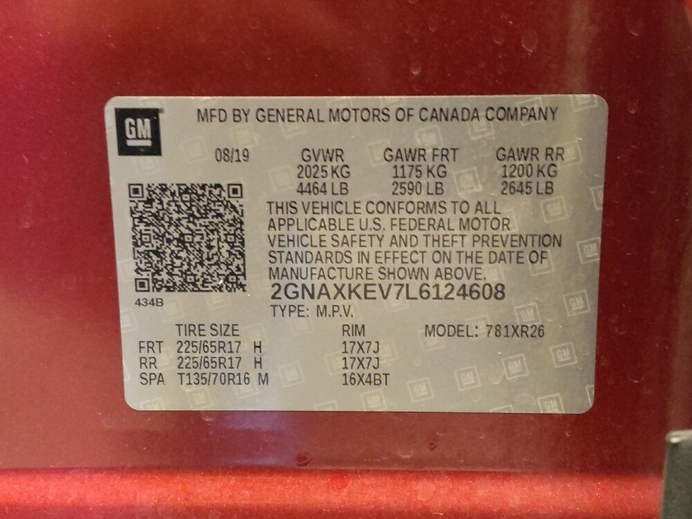 2020 Chevrolet Equinox in Glendale, AZ 85301 - 18094573 33