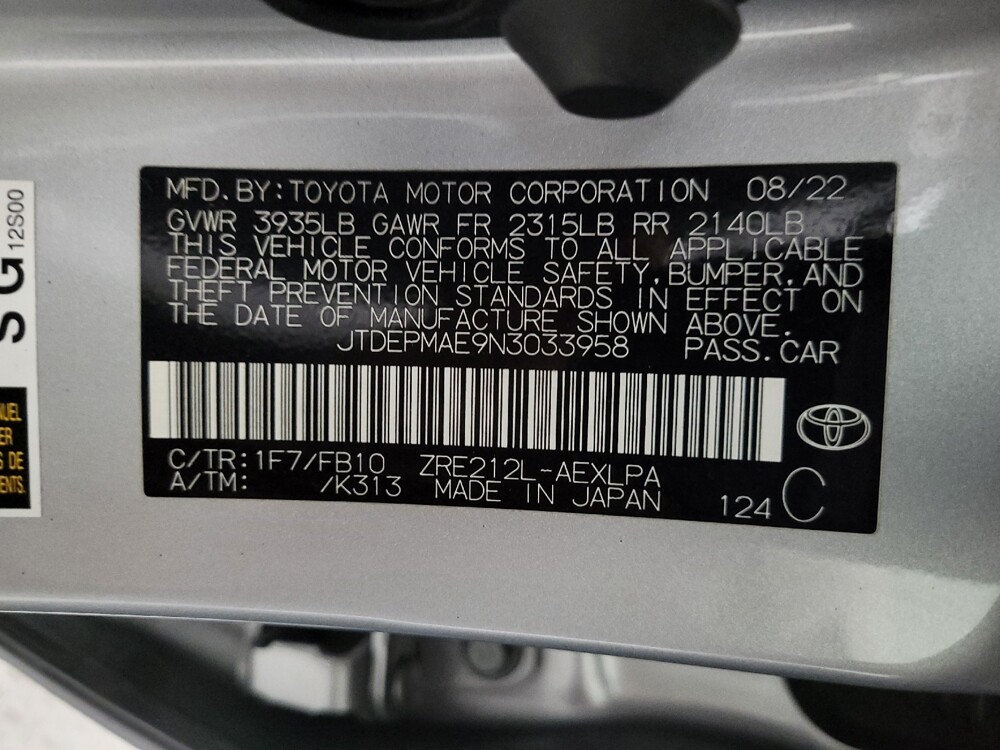 2022 Toyota Corolla in Phoenix, AZ 85015 - 18094577 33