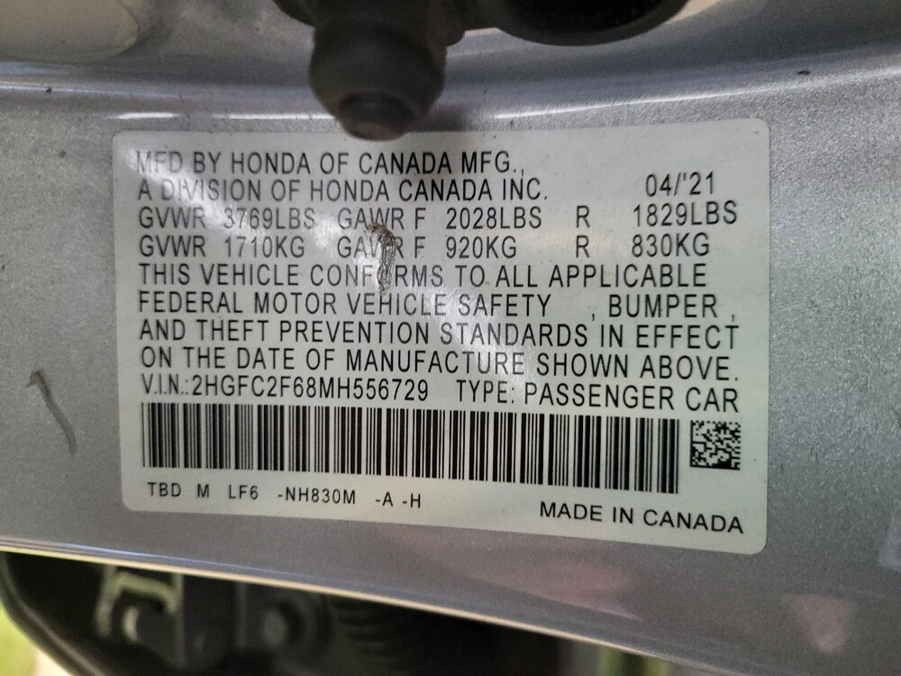 2021 Honda Civic in Albuquerque, NM 87123 - 18094578 33