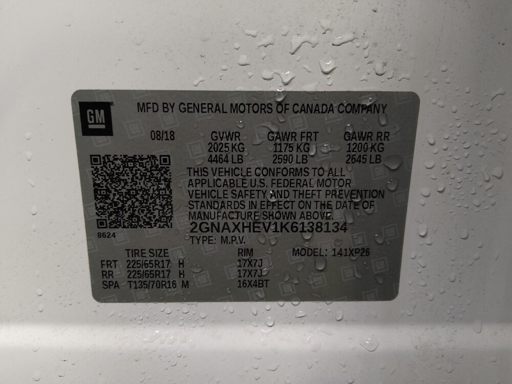 2019 Chevrolet Equinox in Birmingham, AL 35215 - 18094584 33