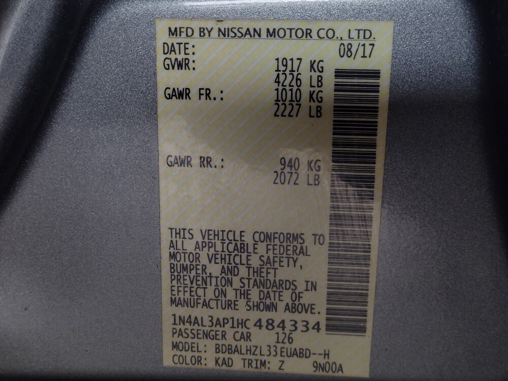 2017 Nissan Altima in Savannah, GA 31419 - 18094591 33