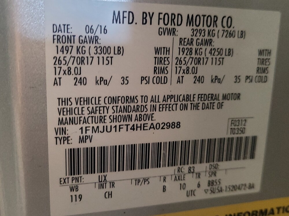 2017 Ford Expedition in Sanford, FL 32773 - 18094602 33