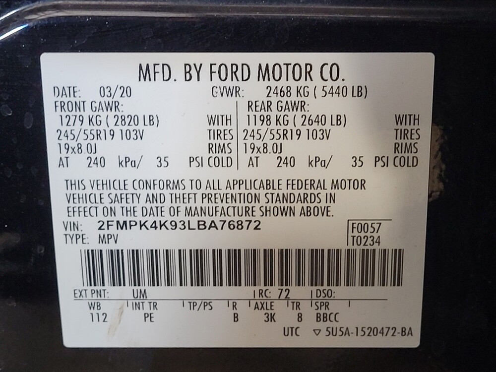 2020 Ford Edge in Savannah, GA 31419 - 18094603 33