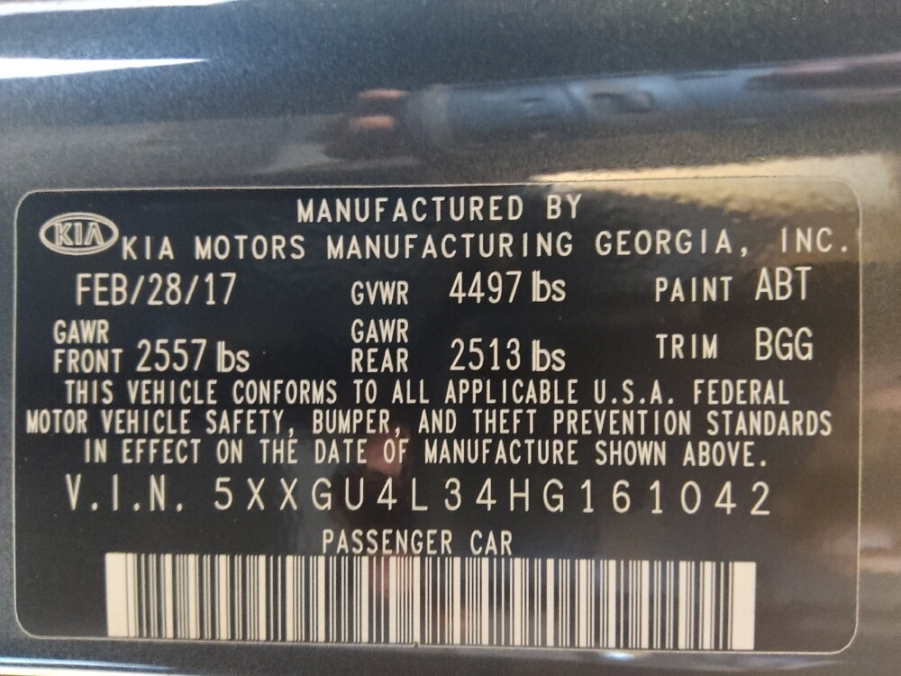 2017 Kia Optima in Mobile, AL 36606 - 18094605 33