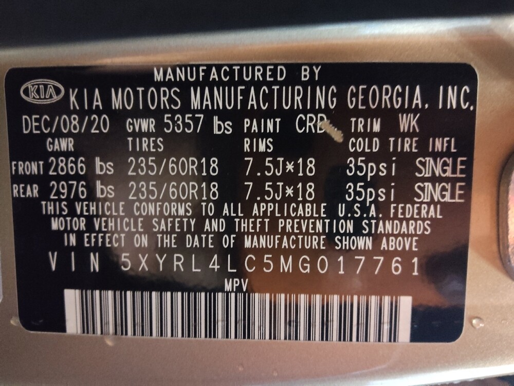 2021 Kia Sorento in Charlotte, NC 28273 - 18094627 33