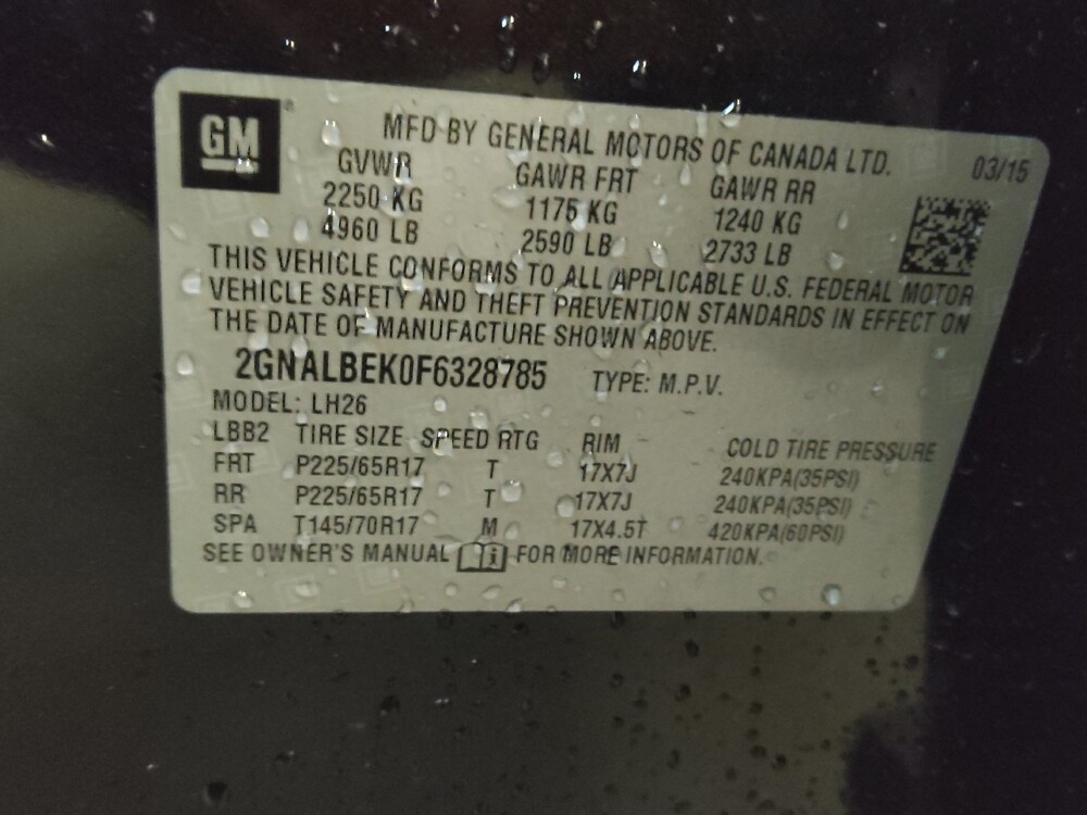 2015 Chevrolet Equinox in Raleigh, NC 27604 - 18094628 33