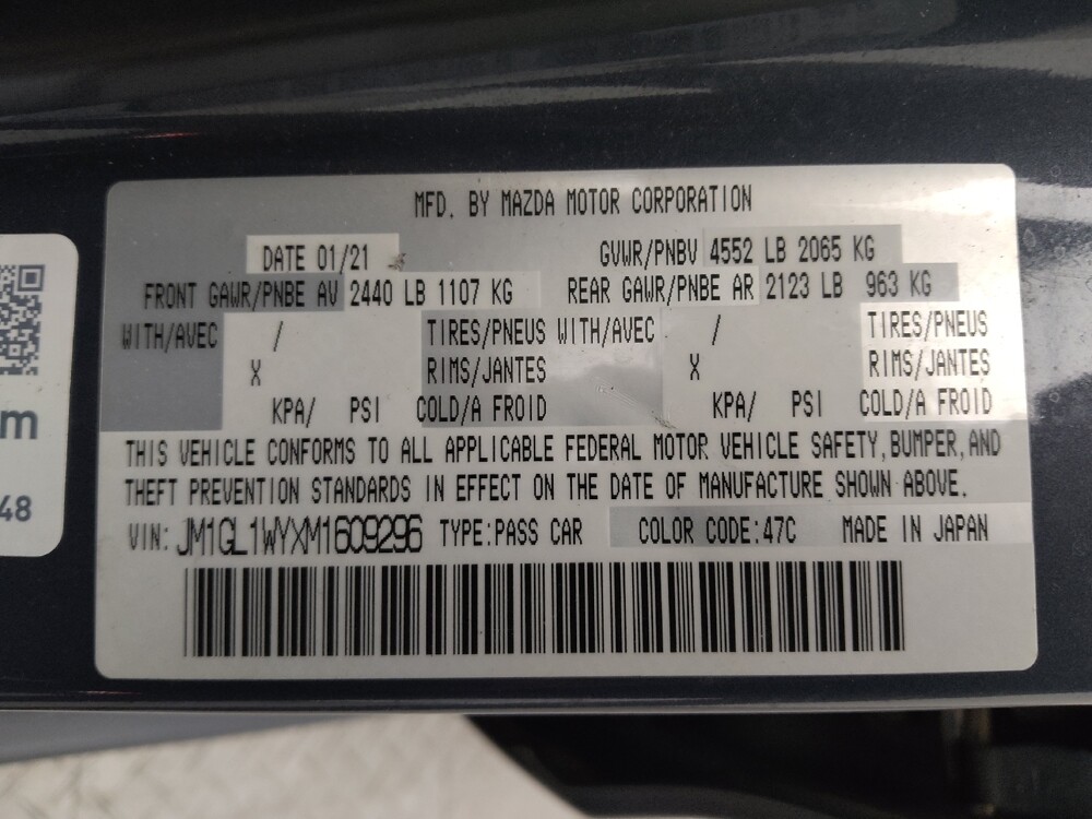 2021 MAZDA MAZDA6 in Colorado Springs, CO 80909 - 18094631 33