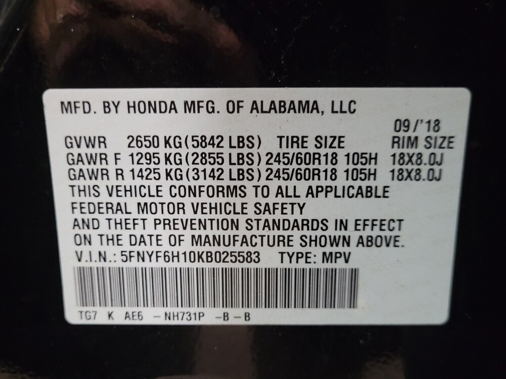 2019 Honda Pilot in Plymouth Meeting, PA 19462 - 18094657 33
