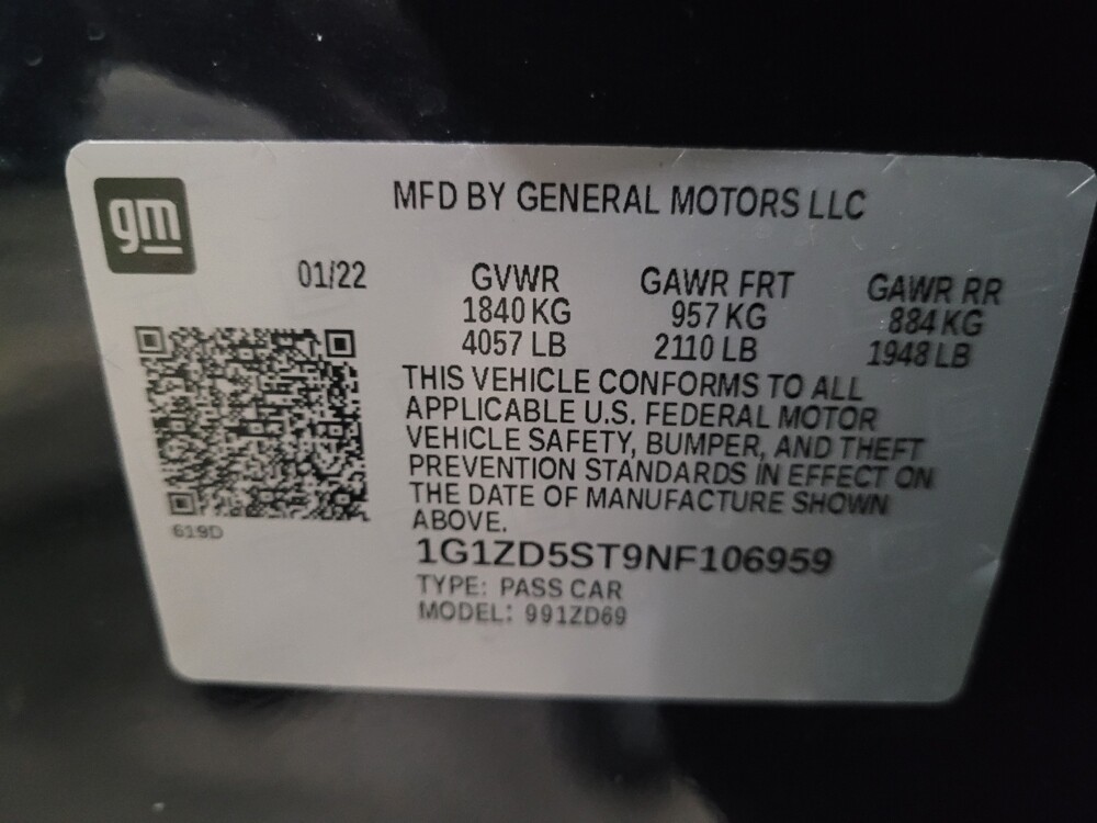 2022 Chevrolet Malibu in Henrico, VA 23223 - 18094660 33