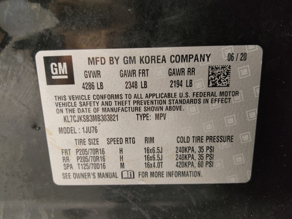 2021 Chevrolet Trax in Gladstone, MO 64118 - 18094664 33