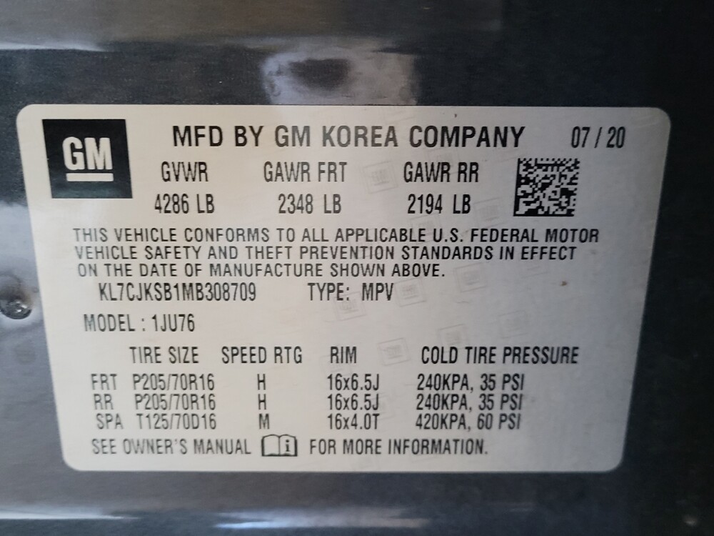 2021 Chevrolet Trax in Columbia, SC 29210 - 18094682 33