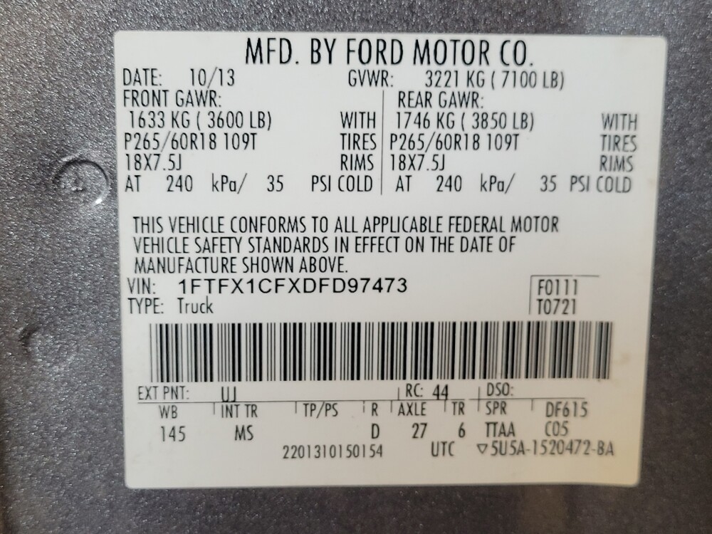 2013 Ford F150 in Ocala, FL 34471 - 18094683 33