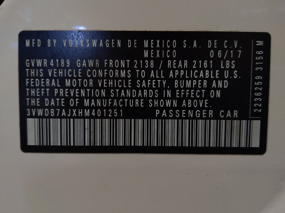 2017 Volkswagen Jetta in Sanford, FL 32773 - 18094709 33