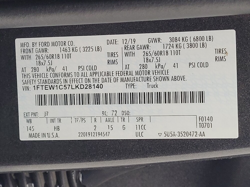 2020 Ford F150 in Madison, TN 37115 - 18094714 33