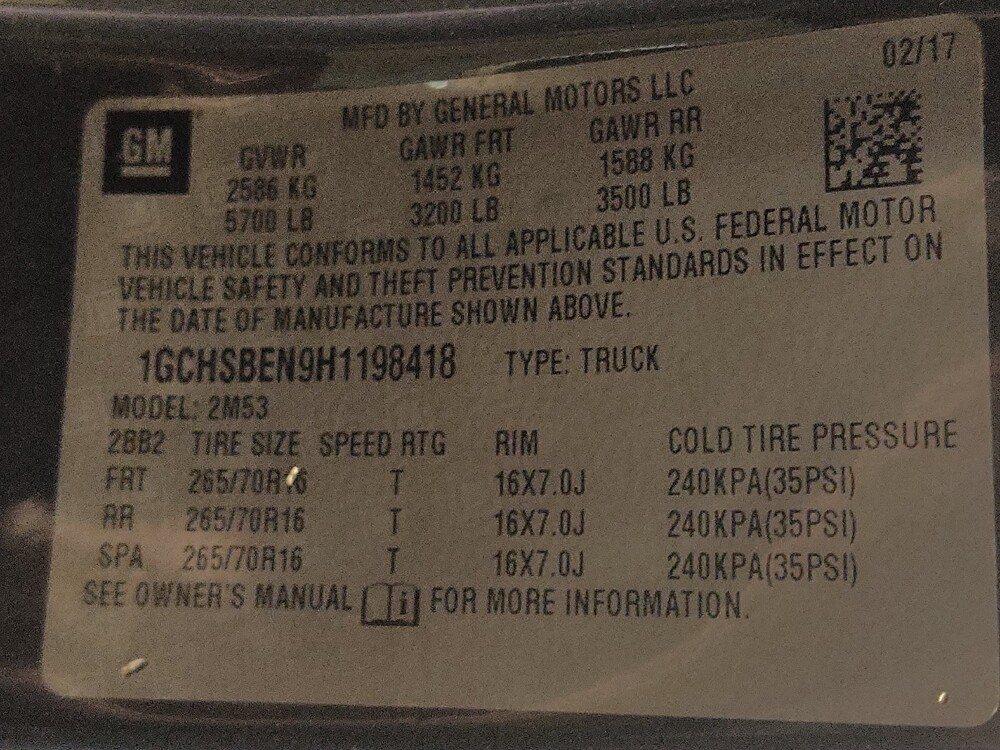 2017 Chevrolet Colorado in Salem, VA 24153 - 18094720 33