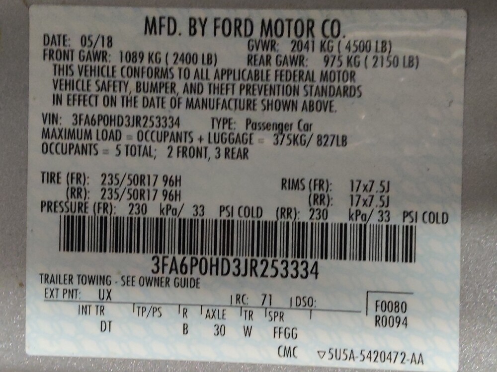 2018 Ford Fusion in Houston, TX 77034 - 18094723 33