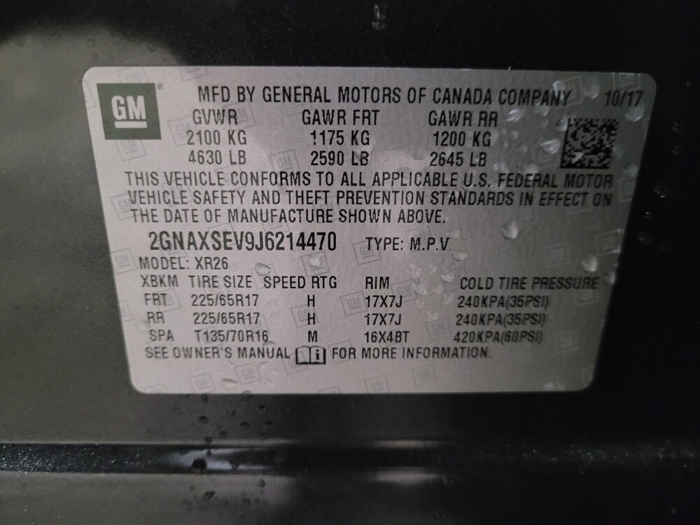 2018 Chevrolet Equinox in Henrico, VA 23223 - 18094725 33