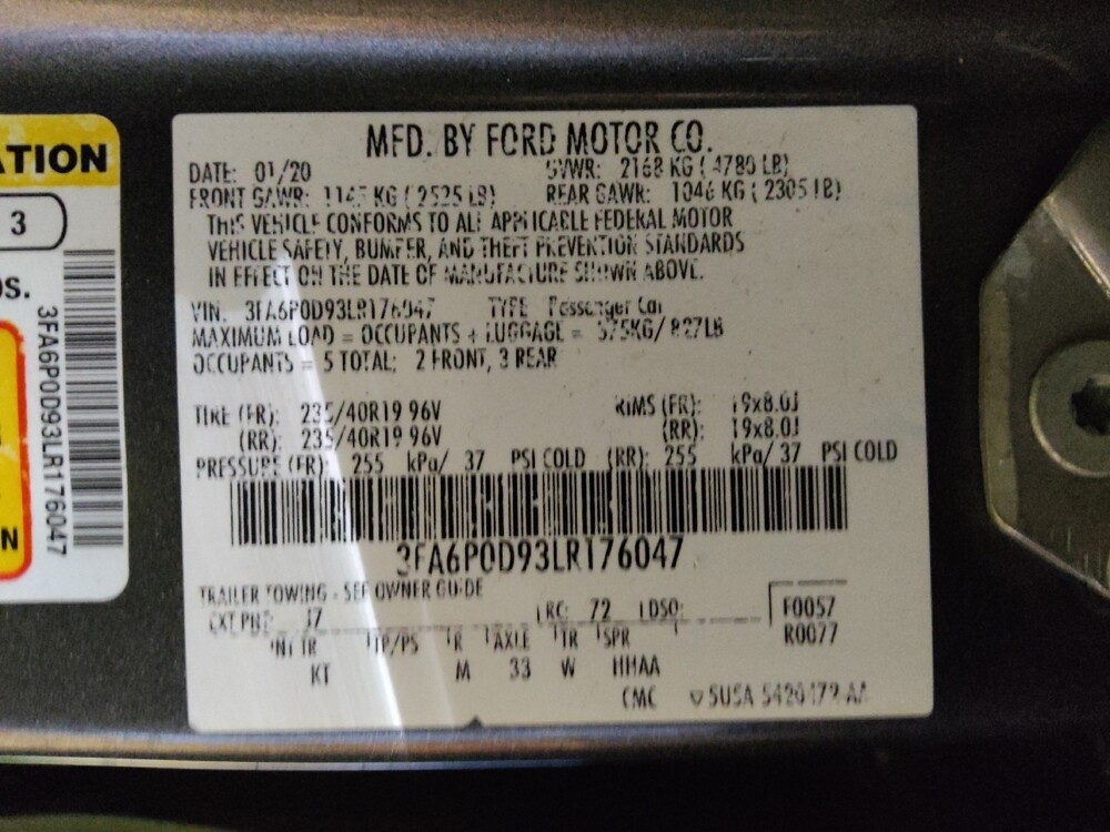 2020 Ford Fusion in Tucson, AZ 85705 - 18094739 33