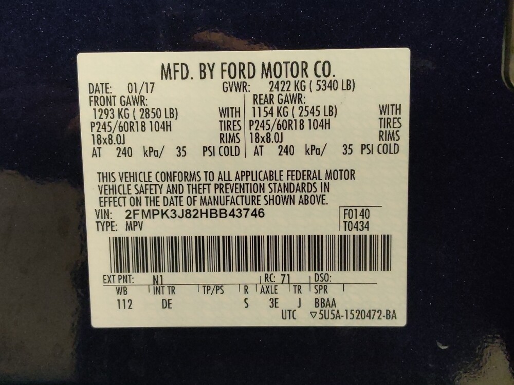 2017 Ford Edge in Albuquerque, NM 87113 - 18094743 33