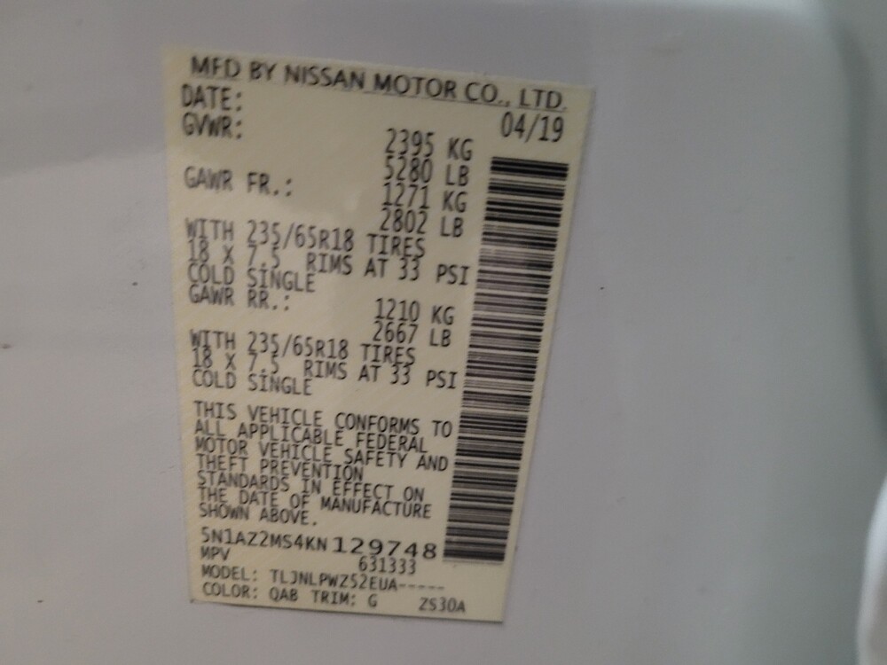 2019 Nissan Murano in Chesapeake, VA 23320 - 18094762 33