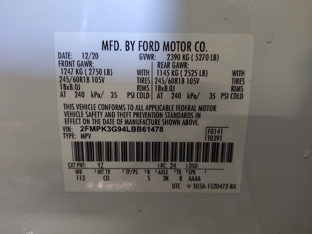 2020 Ford Edge in Lakeland, FL 33815 - 18094768 33