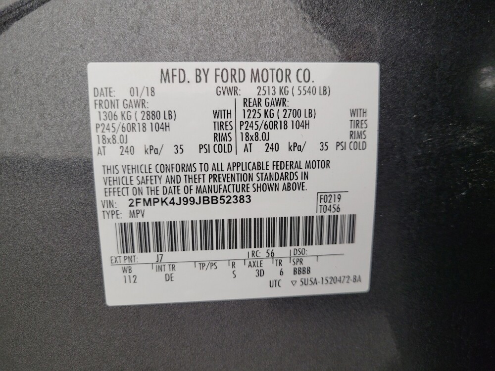 2018 Ford Edge in Las Vegas, NV 89104 - 18094786 33