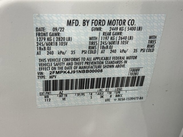 2022 Ford Edge in Burlington, WI 53105 - 18094830 37