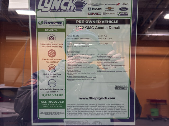 2022 GMC Acadia in Burlington, WI 53105 - 18094832 41
